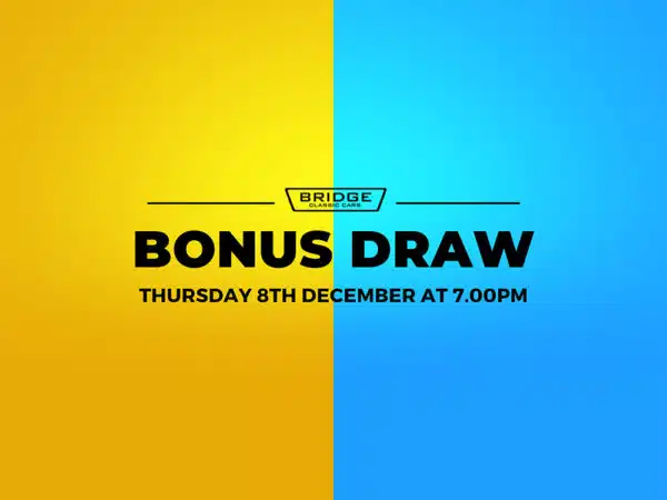 Bonus Draw Thursday 8th December 2022